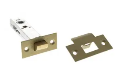 Atlantic 2.5" Bolt Through Tubular Latch Satin Brass