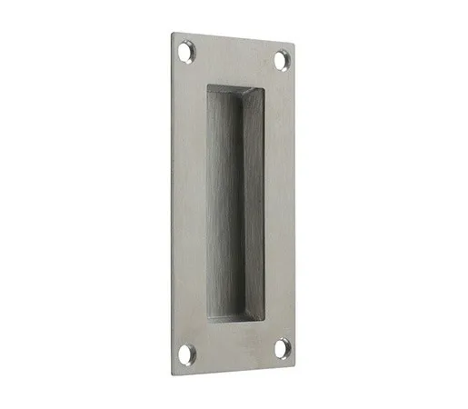 100mm Flush Pull Handle Satin Stainless Steel