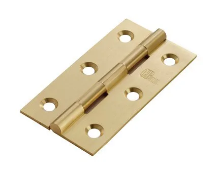 102mm Solid Drawn Brass Butt Hinges