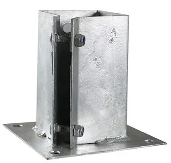 150mm x 150mm Galvanised Bolt Down Post Shoe