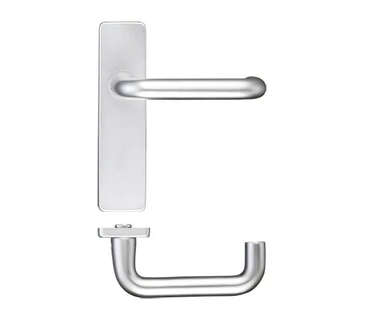 19mm Dia. Return To Door Lever on Latch Backplate S.A.A.