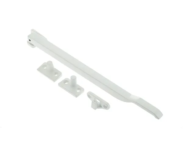 Jedo 250mm Modern Non Locking Casement Stay White