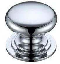 38mm Victorian Cabinet Knob Polished Chrome