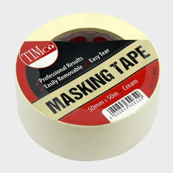 50mm General Purpose Masking Tape 50 Metre Roll