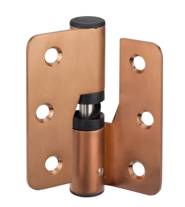 80mm Right Hand Cubicle Gravity Hinge Copper