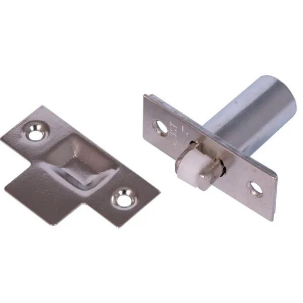 Adjustable Roller Catch Nickel Plated