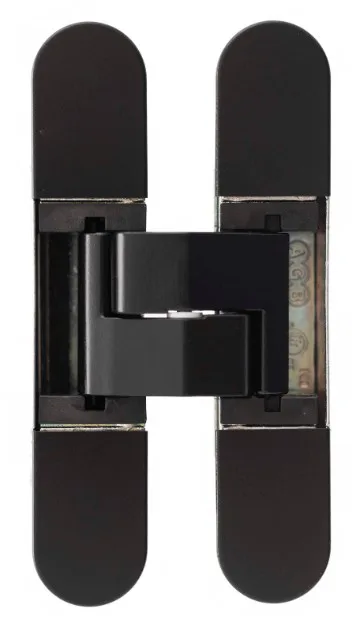 AGB Eclipse Fire Rated Adjustable Concealed Hinge Matt Black