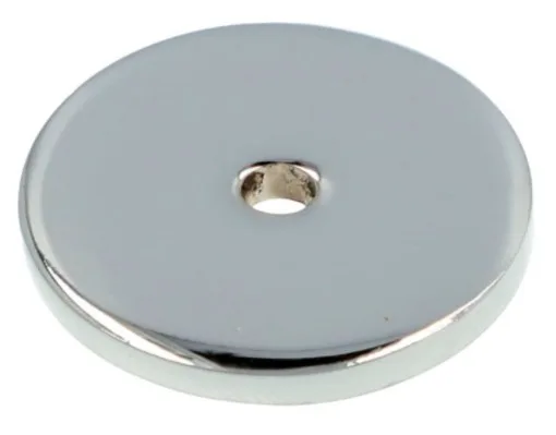 Alexander & Wilks 30mm Circular Backplate Polished Chrome