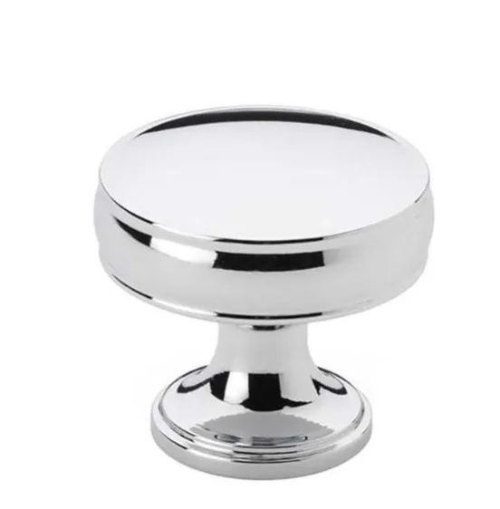 Alexander & Wilks 32mm Lynd Cupboard Knob Polished Chrome