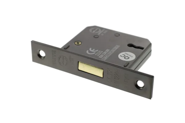 Atlantic 2.5" 3 Lever Deadlock Black Nickel