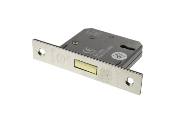 Atlantic 2.5" 3 Lever Deadlock Polished Nickel