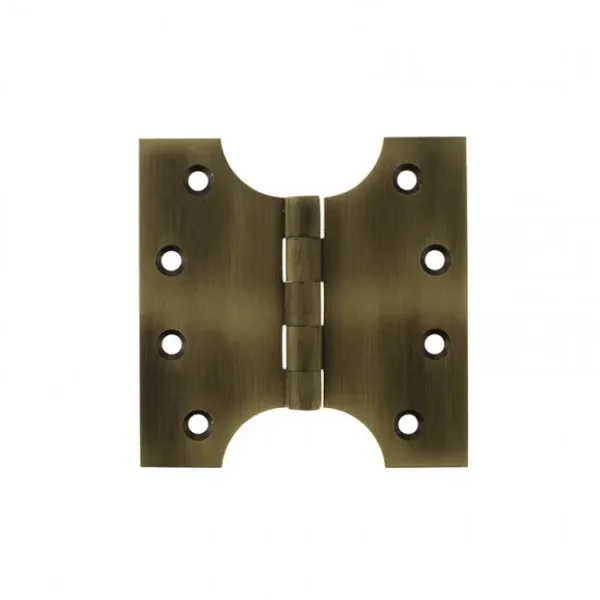 Atlantic 4" x 2" x 4" Parliament Hinges Matt Antique Brass