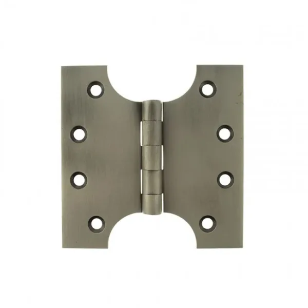 Atlantic 4" x 2" x 4" Parliament Hinges Matt Gun Metal