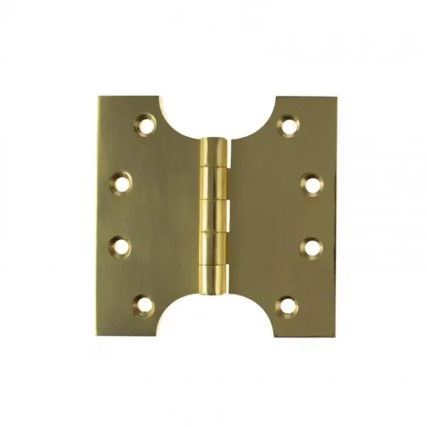 Atlantic 4" x 2" x 4" Parliament Hinges Polished Brass