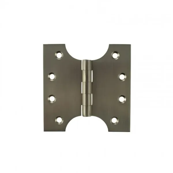 Atlantic 4" x 2" x 4" Parliament Hinges Satin Nickel