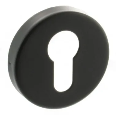 Atlantic Euro Escutcheon Matt Black