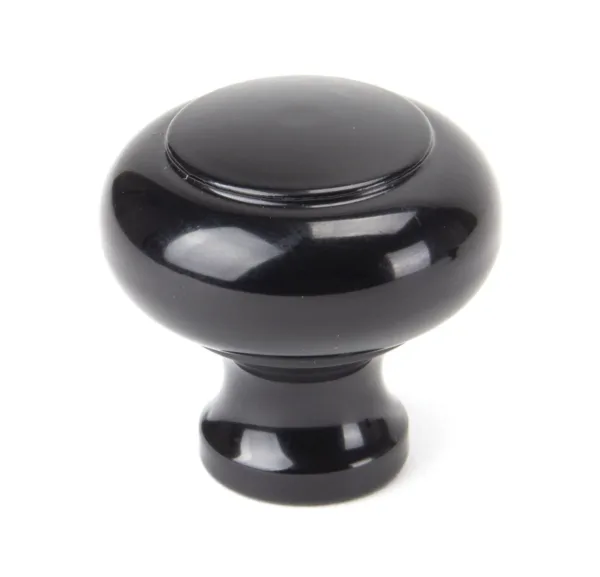 Black Regency Cupboard Knob - Large