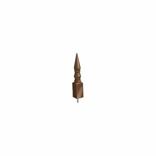 Exitex Cresfinex Aluminium Spire Finial Brown