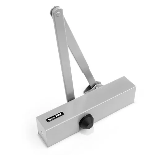 Briton 2003V Size 2-4 Overhead Door Closer Silver