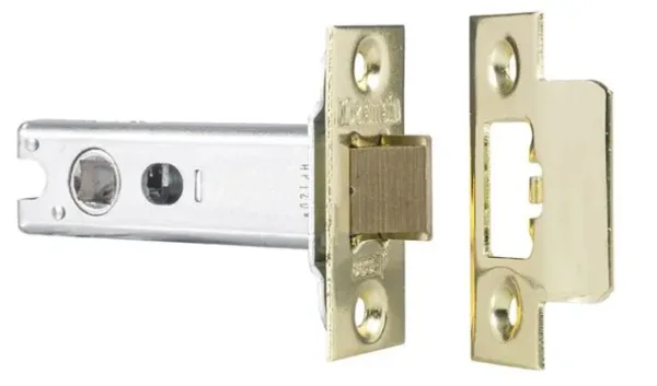 Carlisle Brass 101mm Delamain Heavy Sprung Tubular Latch Polished Brass