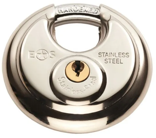 Carlisle Brass G304 Closed Shackle Padlock Keyed To Differ Stainless Steel