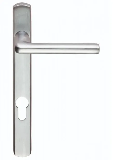 Carlisle Brass Rosa Lever On Narrow Plate Satin Chrome