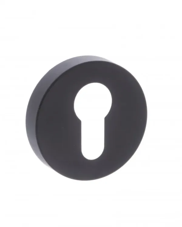 CleanTouch Euro Profile Escutcheon Matt Black