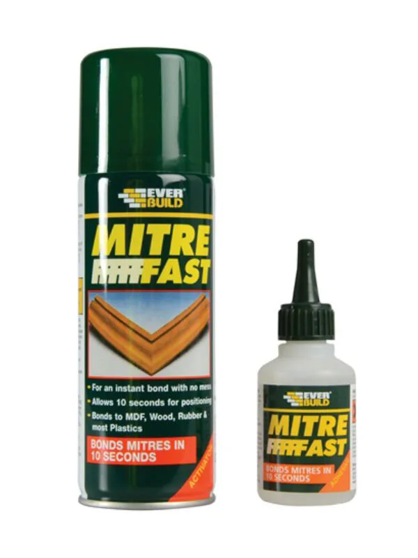 Soudal Mitre Fast Bonding Kit Clear