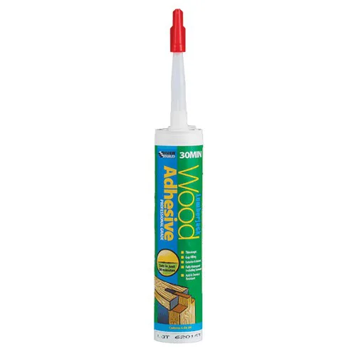 Everbuild Polyurethane Wood Adhesive 30 Minute Gel 310mm Cartridge Translucent