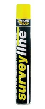 Everline Marking Paint Spray 700ml Yellow