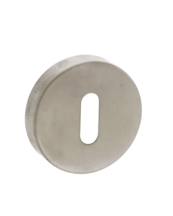 Forme Key Escutcheon Satin Nickel