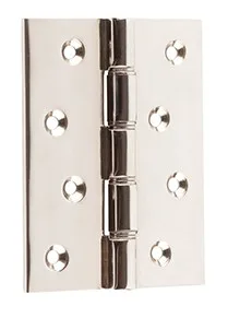 Frelan Burlington 102mm x 76mm Double Phosphor Bronze Washered Hinge Polished Nickel