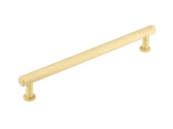 Frelan Burlington 224mm Piccadilly Cabinet Handle Satin Brass