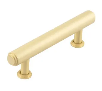 Frelan Burlington 96mm Belgrave Cabinet Handle Satin Brass