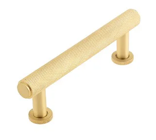 Frelan Burlington 96mm Piccadilly Cabinet Handle Satin Brass