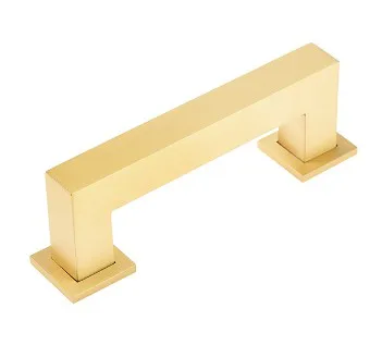 Frelan Burlington 96mm Trafalgar Cabinet Handle Satin Brass