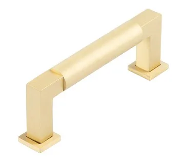 Frelan Burlington 96mm Westminster Cabinet Handle Satin Brass