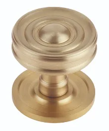 Frelan Burlington Bloomsbury Cupboard Knob Satin Brass