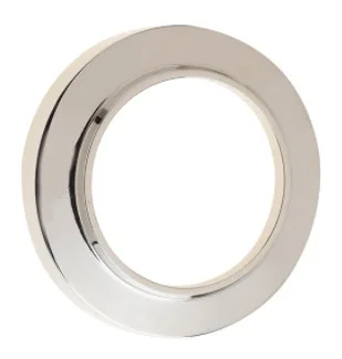 Frelan Burlington Chamfered Outer Escutcheon Rose Polished Nickel