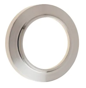 Frelan Burlington Chamfered Outer Escutcheon Rose Satin Nickel