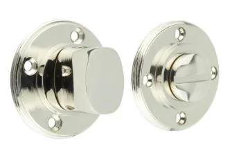 Frelan Burlington Inner Rounded Turn and Release Polished Nickel