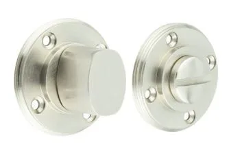 Frelan Burlington Inner Rounded Turn and Release Satin Nickel