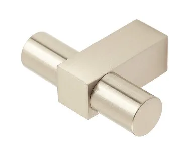 Frelan Burlington Westminster T-Bar Cupboard Knob Satin Nickel