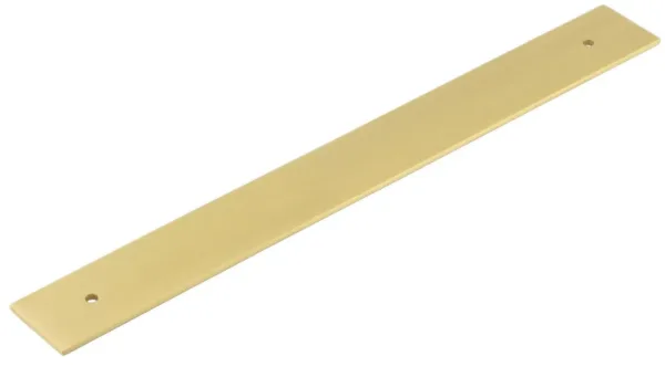 Frelan Hoxton Fanshaw 268mm x 30mm Backplate For Cabinet Handles Satin Brass