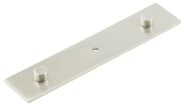 Frelan Hoxton Fanshaw Backplate For Cupboard Knobs Satin Nickel