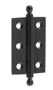 Frelan Hoxton Finial Cabinet Hinge Matt Black