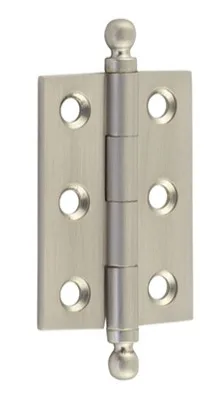 Frelan Hoxton Finial Cabinet Hinge Satin Nickel