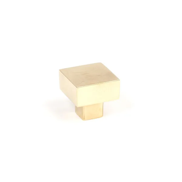 From The Anvil Aged Brass Albers Cabinet Knob 25mm