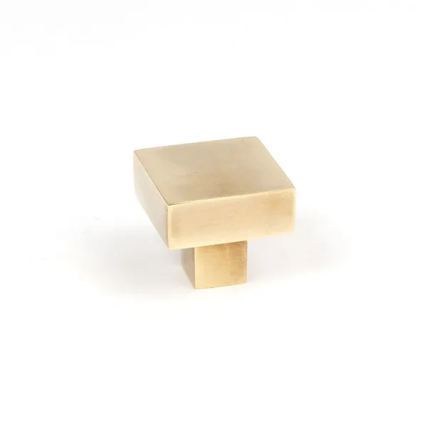 From The Anvil Aged Brass Albers Cabinet Knob 30mm