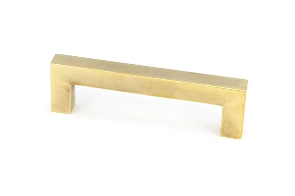 From The Anvil Aged Brass Albers Pull Handle Small